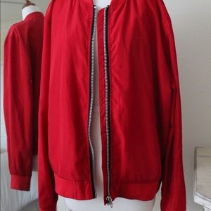 red blazer